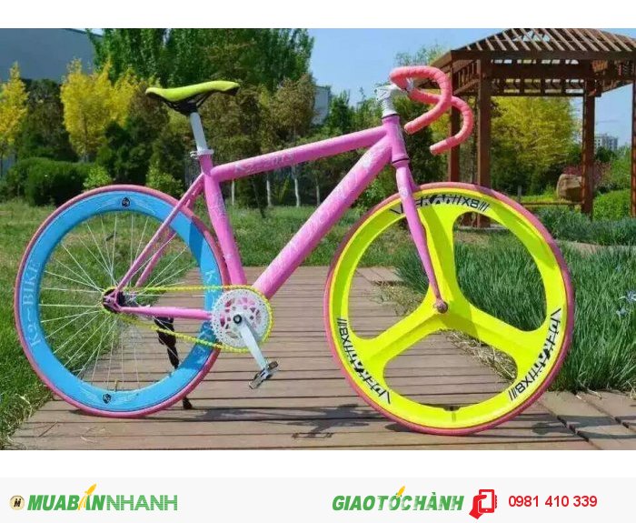 XE ĐẠP K2-2015 HỒNG SEN Kiểu dáng thể thao độc lạ