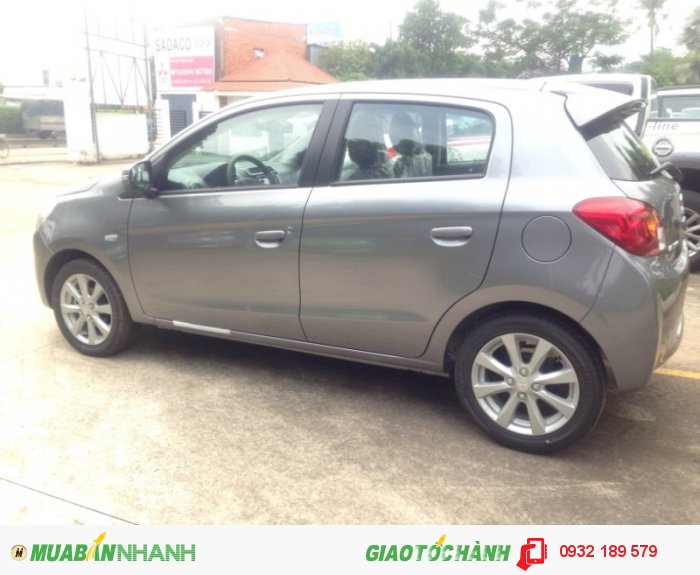 Mirage CVT giá tốt nhất HCM, hỗ trợ NH 80%, lãi suất thấp nhất 6,3%/ năm.