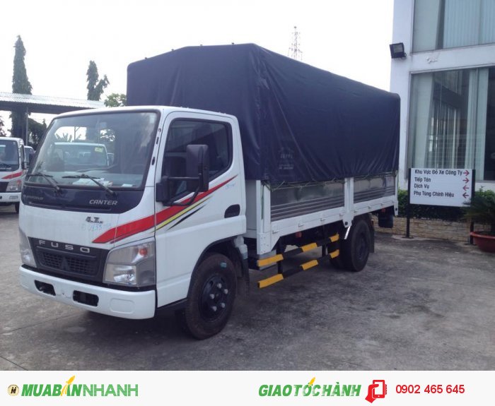 XE TẢI FUSO KHUYẾN MÃI CỰC LỚN 21/2 ĐẾN 31/5 TẶNG THÙNG VÀ HOÀN TẤT GIẤY TỜ.