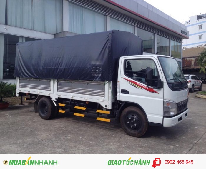 XE TẢI FUSO KHUYẾN MÃI CỰC LỚN 21/2 ĐẾN 31/5 TẶNG THÙNG VÀ HOÀN TẤT GIẤY TỜ.