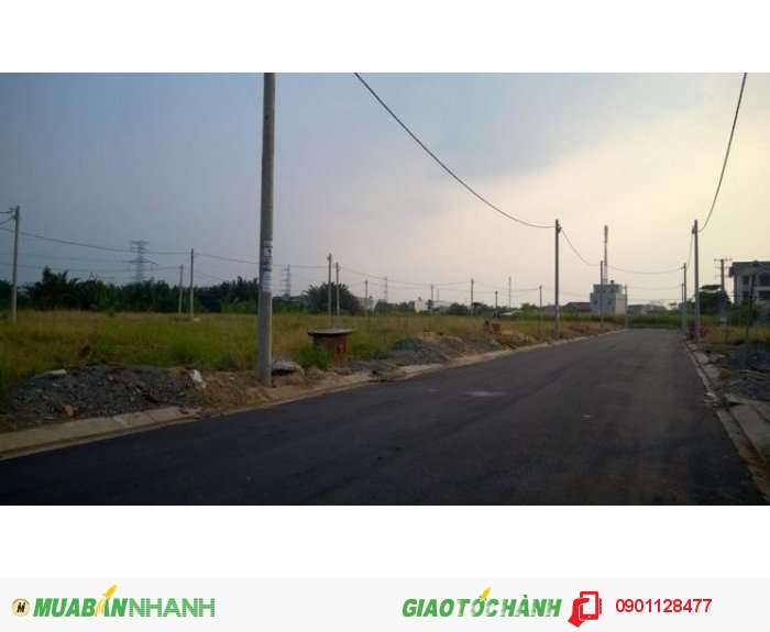 Bán đất thổ cư Bình Chánh, xây dựng tự do, SH riêng, hỗ trợ GPXD, chỉ 420tr/nền