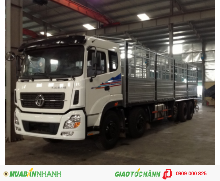 Báo giá xe tải Dongfeng Trường Giang 5 chân/5 giò 21.8 tấn/21,8 tấn (21t8) đời mới nhất