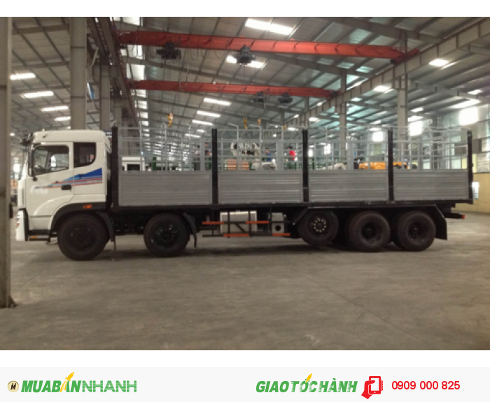 Báo giá xe tải Dongfeng Trường Giang 5 chân/5 giò 21.8 tấn/21,8 tấn (21t8) đời mới nhất