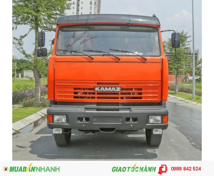 Xe Ben Kamaz 65115 (6x4) nhập khẩu nguyên chiếc từ Nga 2015