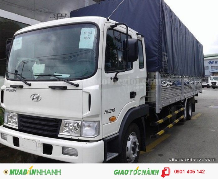 Xe Tải HyunDai HD 210 – 13.5 Tấn thùng mui bạt thùng kín Trả Góp Lãi Suất Thấp
