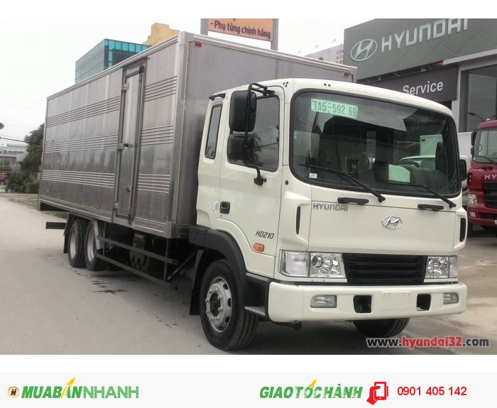 Xe tải Hyundai HD210, 13.5 Tấn thùng kín thùng Mui bạt ,Nhập KHẩu Nguyên Chiếc