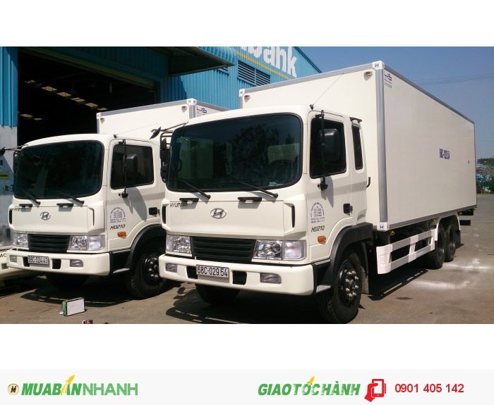 Xe tải Hyundai HD210, 13.5 Tấn thùng kín thùng Mui bạt ,Nhập KHẩu Nguyên Chiếc