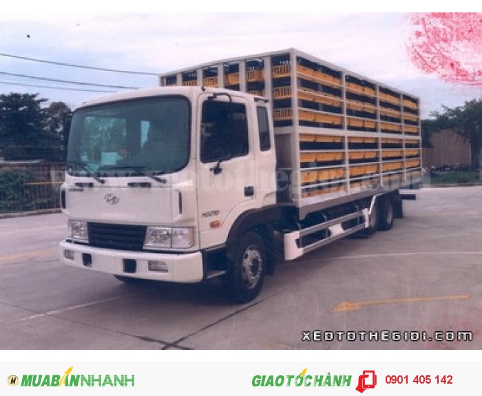 Xe tải Hyundai HD210, 13.5 Tấn thùng kín thùng Mui bạt ,Nhập KHẩu Nguyên Chiếc