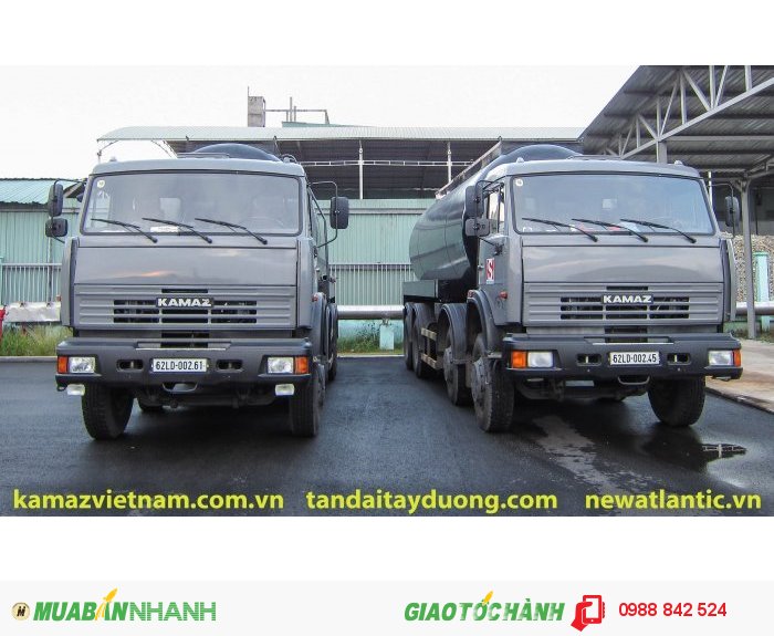 Xe nhựa đường kamaz 17.5m3 6540