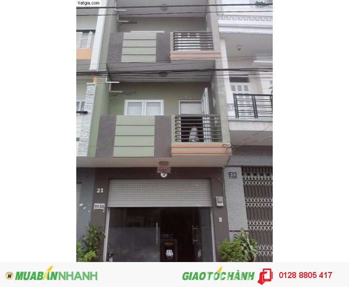 Bán Nhà Đường Bùi Thị Xuân Q.1 (3.8 X 25) Nh4.5m