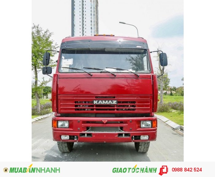 Xe đầu kéo kamaz 6460 đầu kéo 52.5 tấn kamaz