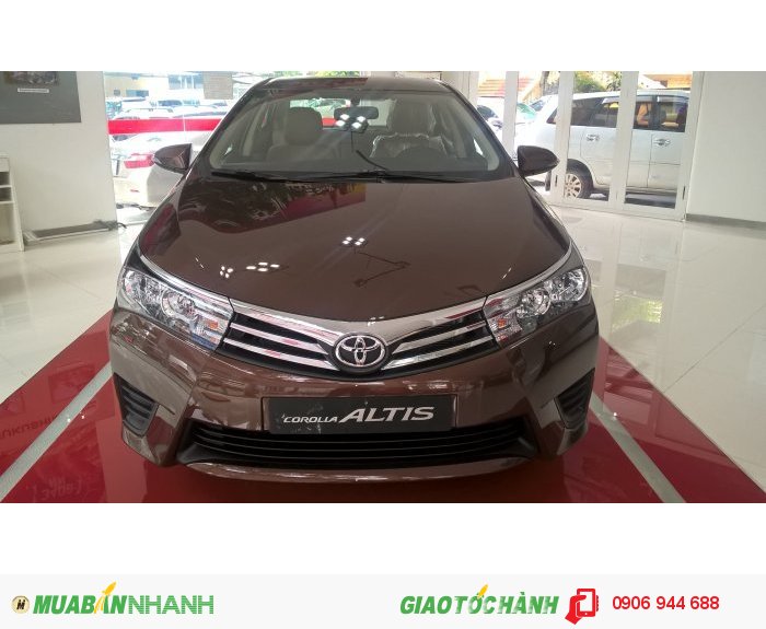 Toyota Altis 1.8G MT, chỉ cần 340tr có xe ngay. Ưu đãi tiền mặt và PK, chỉ có tại Toyota An Thành Fukushima.