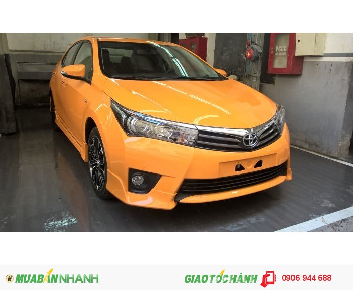 Toyota Altis 2.0Q, màu Cam Fuku, tặng sơn chuyển đổi màu xe, màu độc quyền