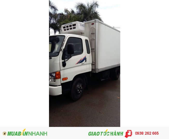 xe tải Hyundai HD72 3.5 tấn đông lạnh Cabin nhập khẩu.