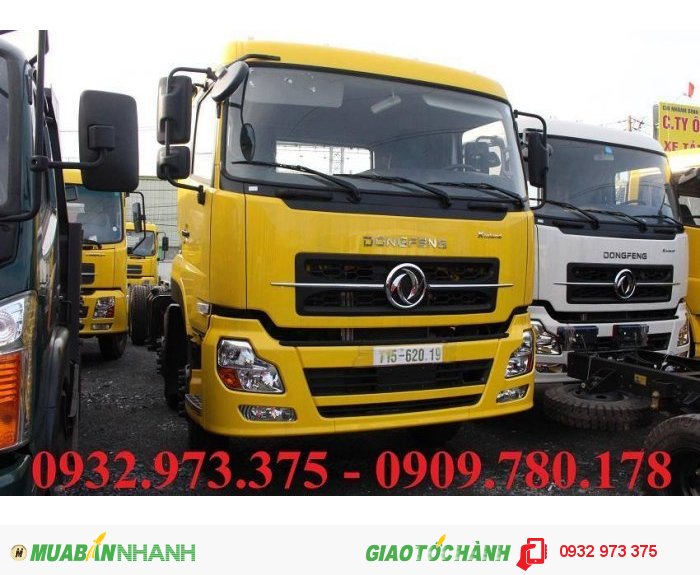 Bán xe dongfeng 4 chân 17.9 tấn hoàng huy nhập khẩu trả góp qua ngân hàng/dongfeng 4 chân