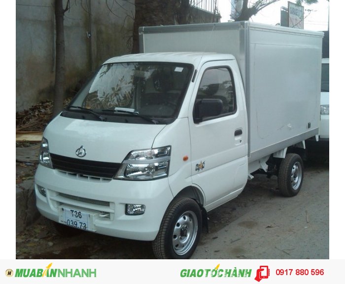 Xe tải nhỏ 753kg, thùng composite.