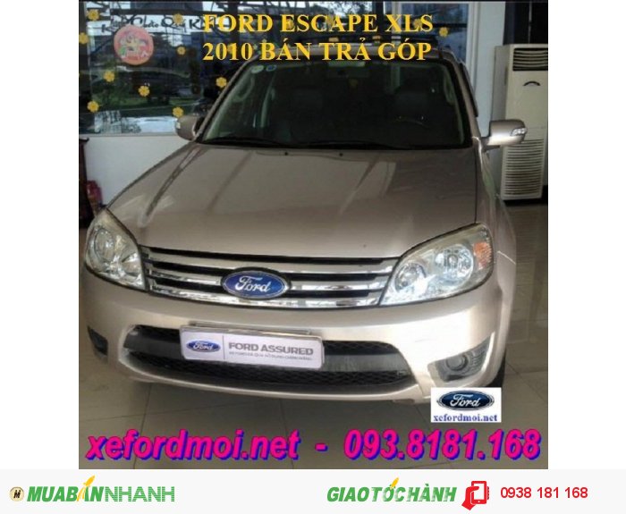 Ford Escape 2.3L XLS 2010 máy xăng 5 chỗ