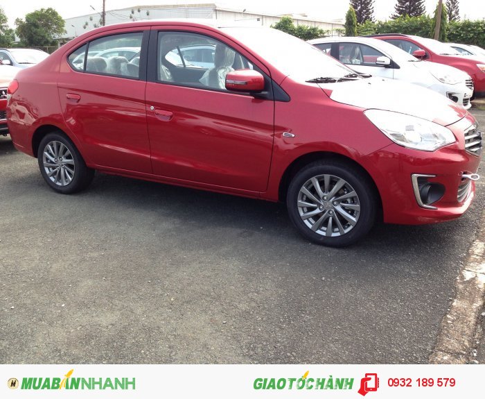 Cần bán xe Mitsubishi Attrage CVT 2016, mới 100%, giá tốt nhất, hỗ trợ vay 80%, lãi suất thấp.