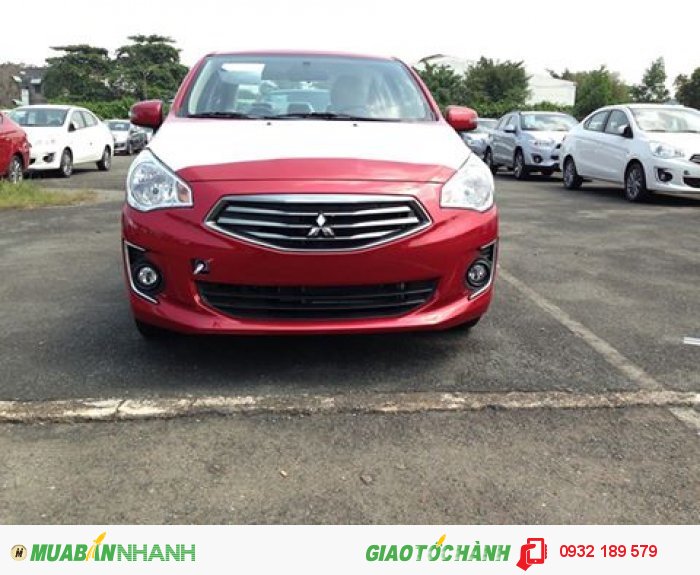 Cần bán xe Mitsubishi Attrage CVT 2016, mới 100%, giá tốt nhất, hỗ trợ vay 80%, lãi suất thấp.