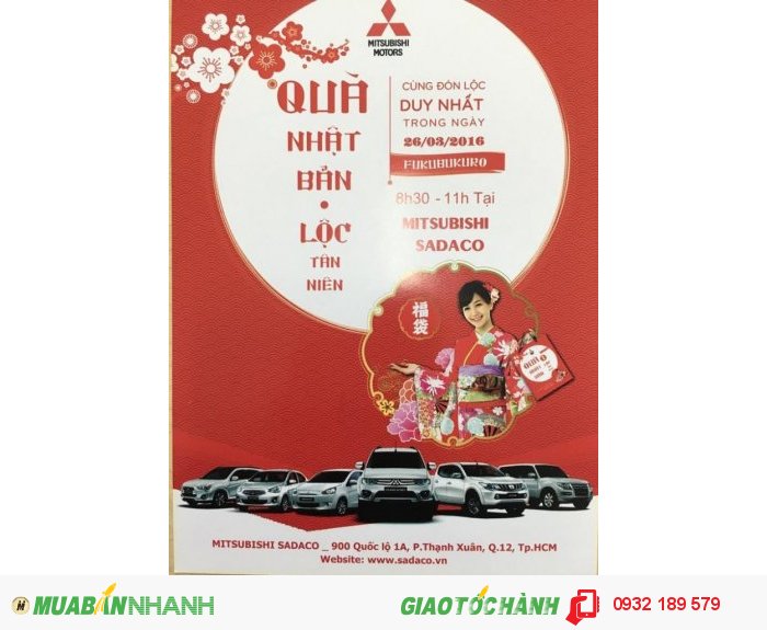 Mua Mitsubishi Attrage CVT, nhận ngay may mắn