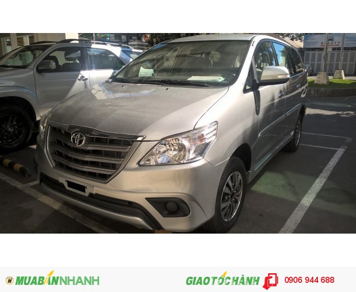 Toyota Innova 2.0E, xe giao liền. Nhận ngay ưu đãi trong tháng, liên hệ Toyota An Thành Fukushima.