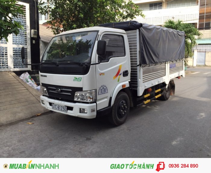 Xe tải veam 2,3 tấn. Động cơ Hyundai D4BF, lưu thông thành phố ban ngày