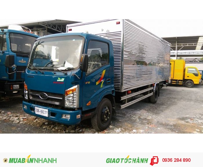 Xe tải VT260 xe 2 tấn thùng dài 6,1m lưu thông thành phố ban ngày