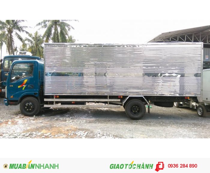 Xe tải VT260 xe 2 tấn thùng dài 6,1m lưu thông thành phố ban ngày