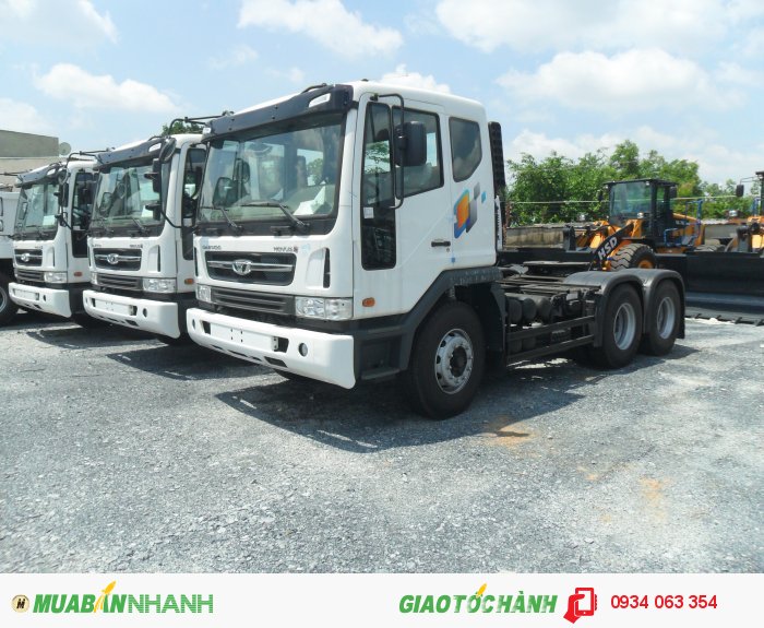 Bán xe đầu kéo Daewoo nhập khẩu 2 cầu 340Ps - 420Ps –Có Xe giao ngay