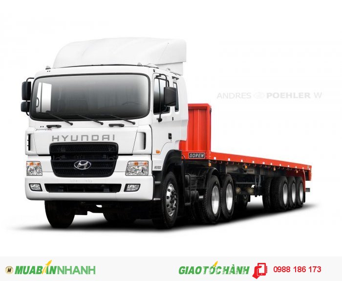 Tổng Đại Lý Phân Phối  Đầu Kéo HYUNDAI HD700- HD 1000  Giao Xe Toàn Quốc