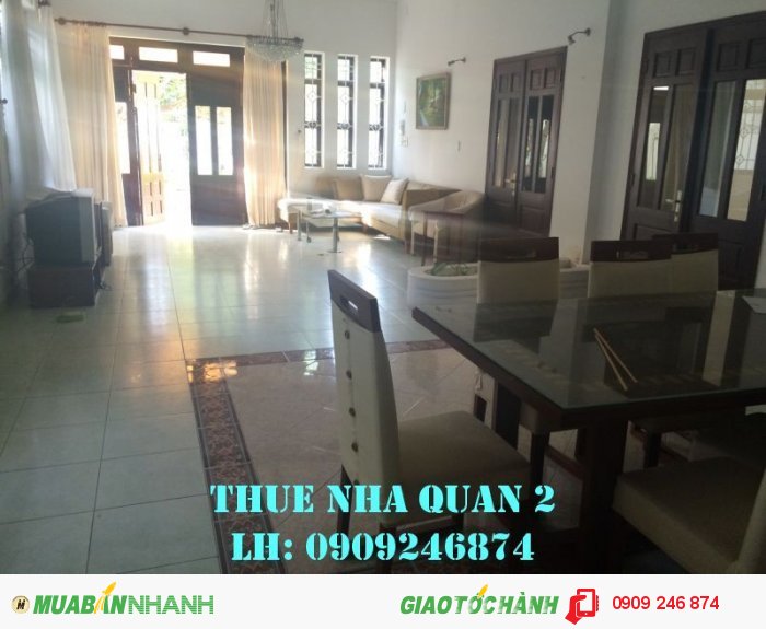 Cho thuê nhà Quận 2 phường An Phú, DT 350m2, 22tr/tháng