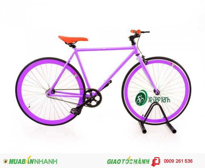 Bán Xe Đạp Fixed Gear Fornix - Tím. Giá Siêu Rẻ