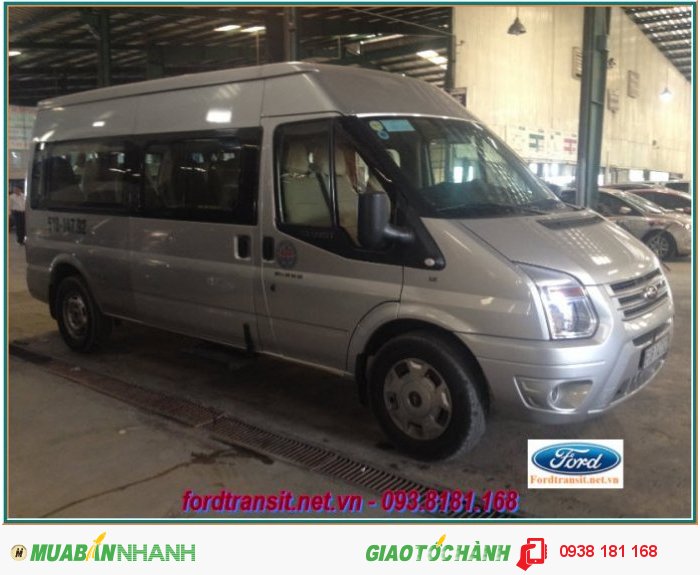 Ford Transit 16c,sx 2013 chạy dịch vụ bảo hành toàn quốc