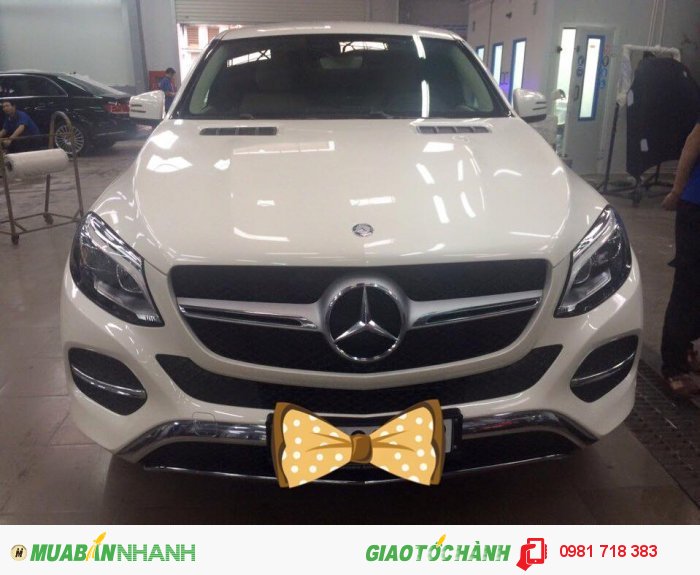 Bán Mercedes GLE400 Couple màu trắng nội thất kem nhập khẩu nguyên chiếc.