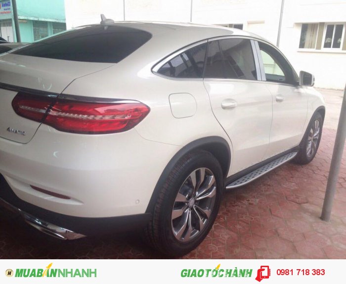 Bán Mercedes GLE400 Couple màu trắng nội thất kem nhập khẩu nguyên chiếc.