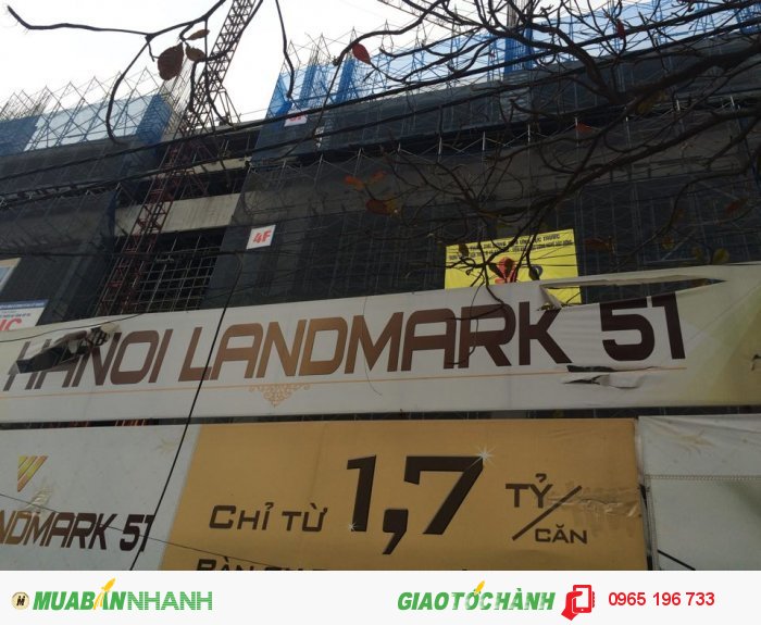 Bán căn hộ 76m2 chung cư Hà Nội  Landmark 51