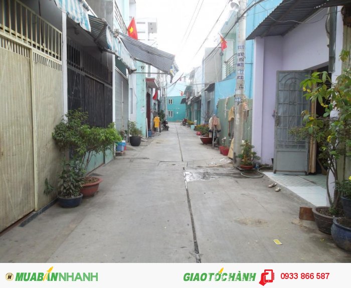 Bán Nhà Hẻm Cấp 4,Đường Tân Quý,Dt (4x16.4)M,2.6tỷ