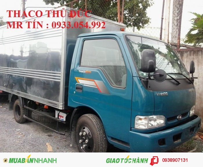 THACO KIA K165s Thùng Kín – 2 Tấn 3