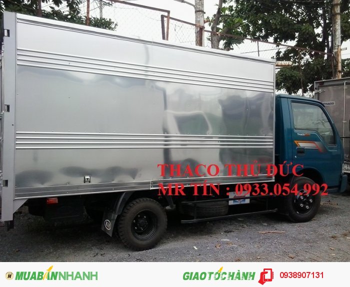 THACO KIA K165s Thùng Kín – 2 Tấn 3