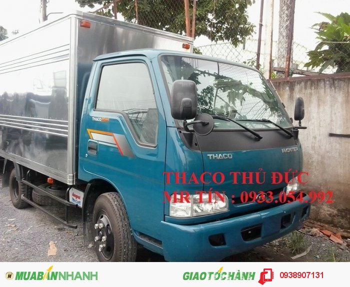 THACO KIA K165s Thùng Kín – 2 Tấn 3