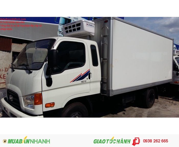 Hyundai hd72 3,5 tấn Đô lạnh