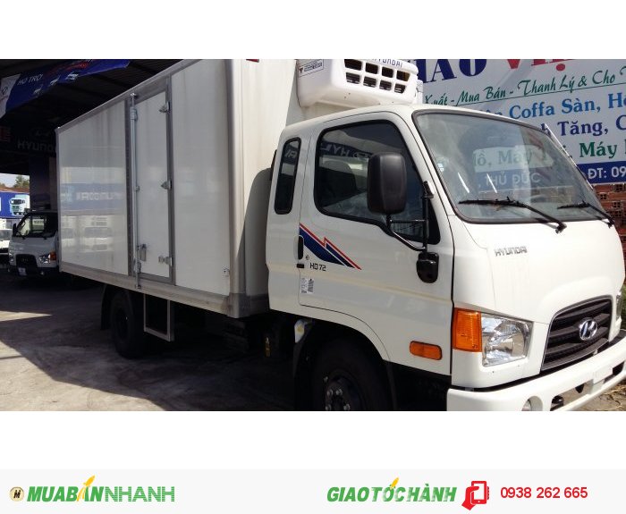 Hyundai hd72 3,5 tấn Đô lạnh