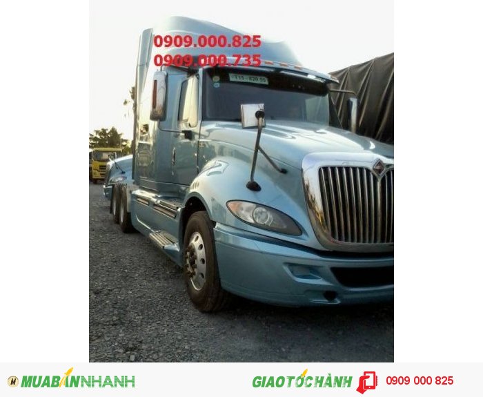 Báo giá xe đầu kéo Mỹ máy Maxxforce nhập khẩu đời 2012, Giá đầu kéo Mỹ giá rẻ