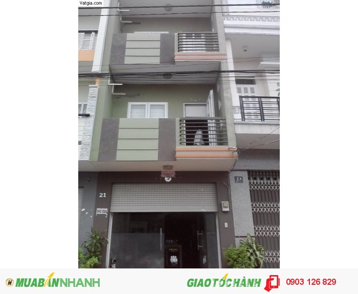 Bán nhà Hẻm đẹp Q.3, Đường Nguyễn Đình Chiểu, DT: 3,2x11m, 3 lầu, 3,8 Tỷ (TL)