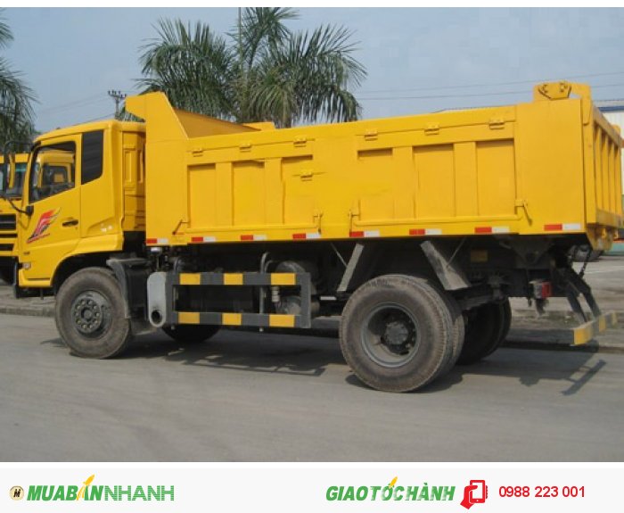 Bán xe tải ben 8 tấn DongFeng Hoàng Huy YC180 nhập khẩu nguyên chiếc