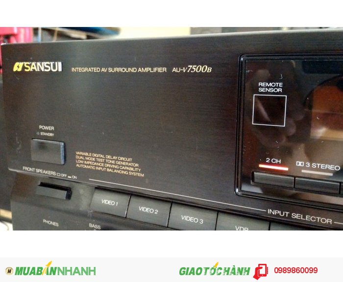 Amply Sansui AU V.7500G - 245W - Made in Japan