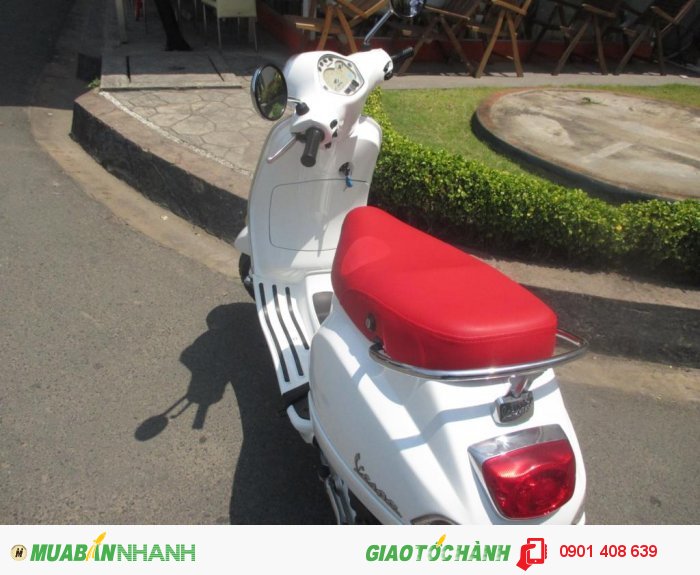 Vespa LX Ý Trắng 150cc, Mua 209 Xe Ít Đi, Còn 98%