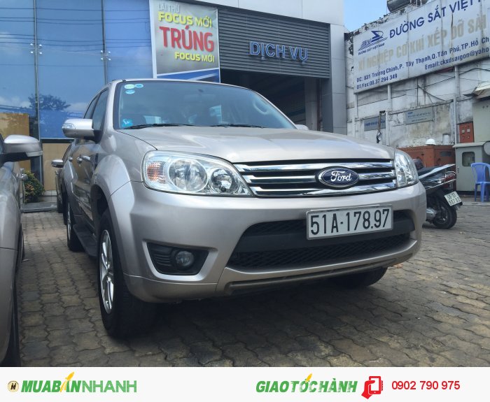 Bán Ford Escape 2.3L số tự động đời 2010 màu ghi vàng 1