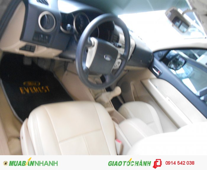 Bán Ford Everest 4x2 MT sx 2011 ghi vàng bstp