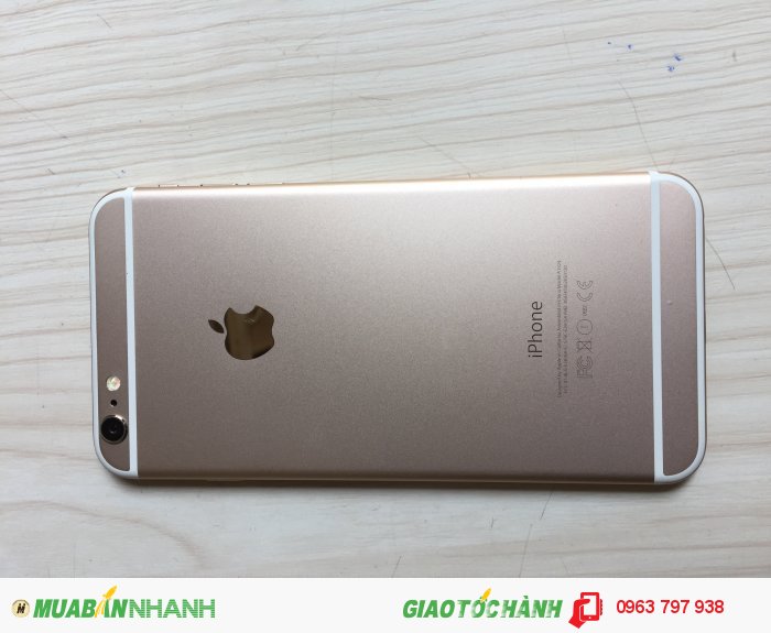 Bán iphone 6plus 64g ZP gold  máy đẹp zin